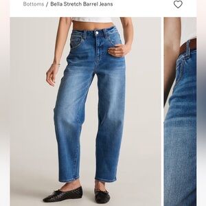 Bella barrel jeans